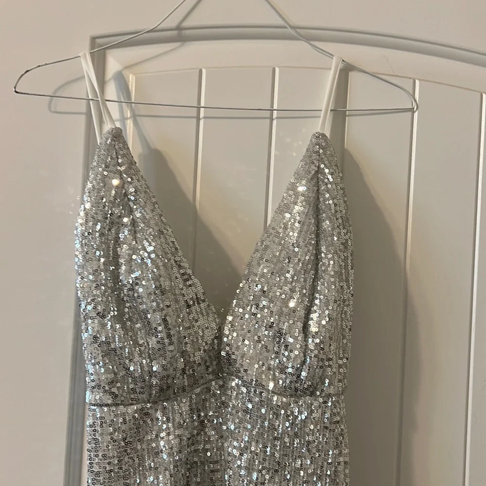 Long Sparkle Dress - Picture 1 of 8